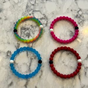 4 pack of Lokai bracelets